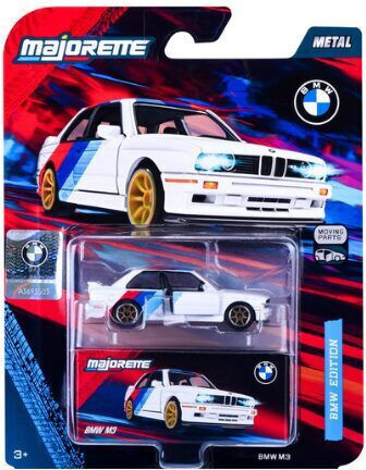 Masinuta metalica BMW M3 E30 BMW Edition - 1/64 Majorette