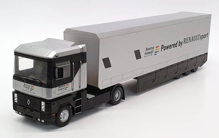 TIR Renault Magnum TR350 Benetton Formula 1 Team Transporter - 1/43 Ixo